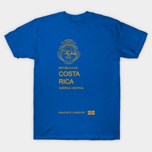 Costa Rica passport 2022 T-Shirt